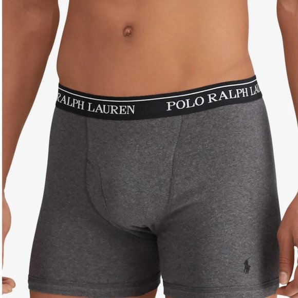 POLO Ralph Lauren Stretch Classic Fit Boxer Briefs 3 Pack Mens - Picture 2 of 4